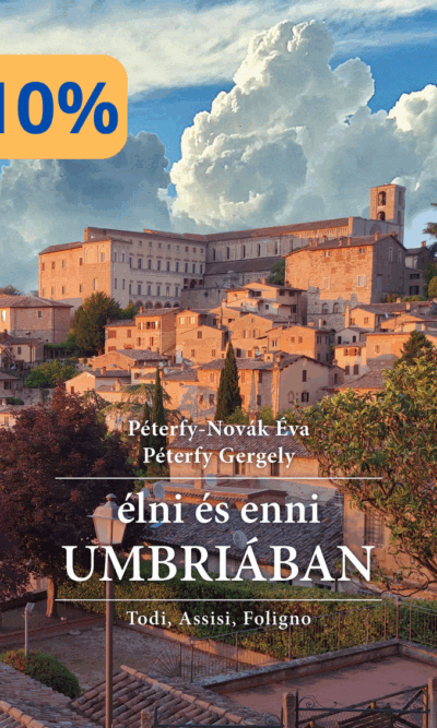 Péterfy-Novák Éva és Péterfy Gergely: Élni és enni Umbriában (album)